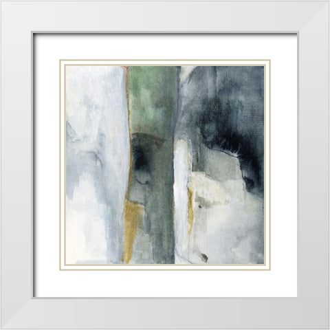 Beneath the Mystic Moon White Modern Wood Framed Art Print with Double Matting by Oppenheimer, Michelle