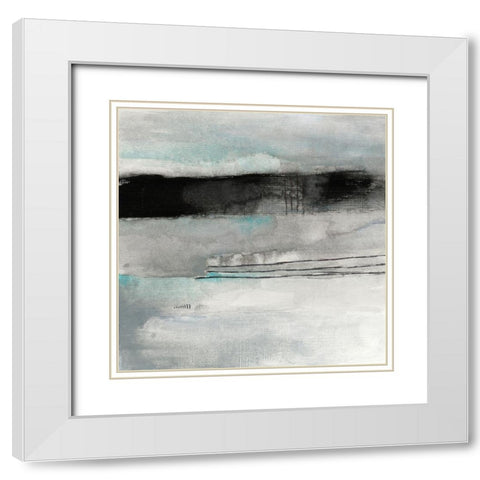 Far Wiser than Me White Modern Wood Framed Art Print with Double Matting by Oppenheimer, Michelle