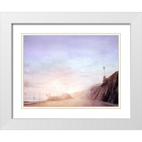 California Road Chronicles - 50 White Modern Wood Framed Art Print with Double Matting by Penezic, Relja