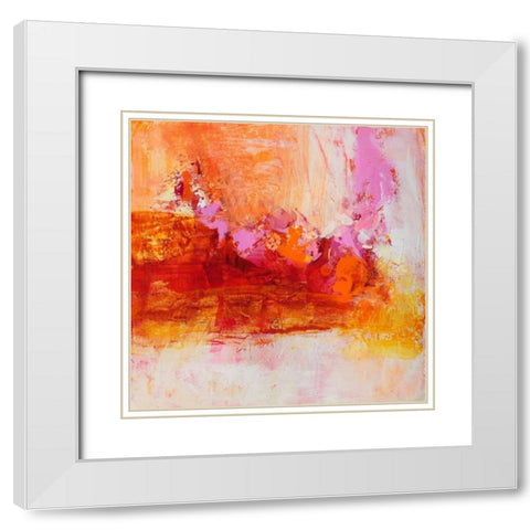 Ethereal Sugar I White Modern Wood Framed Art Print with Double Matting by Pristas, Tracy Lynn
