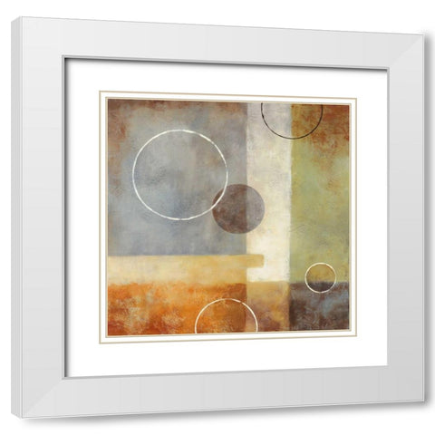 Passage White Modern Wood Framed Art Print with Double Matting by Porter, Glenys