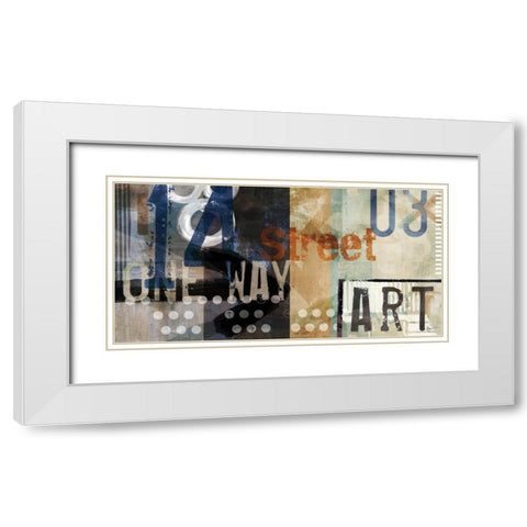 Art Type III White Modern Wood Framed Art Print with Double Matting by Pfrommer, Sven
