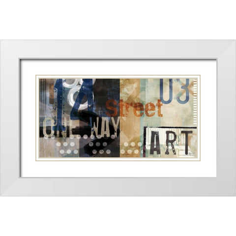 Art Type III White Modern Wood Framed Art Print with Double Matting by Pfrommer, Sven