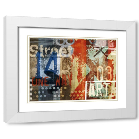 Art Type IV White Modern Wood Framed Art Print with Double Matting by Pfrommer, Sven