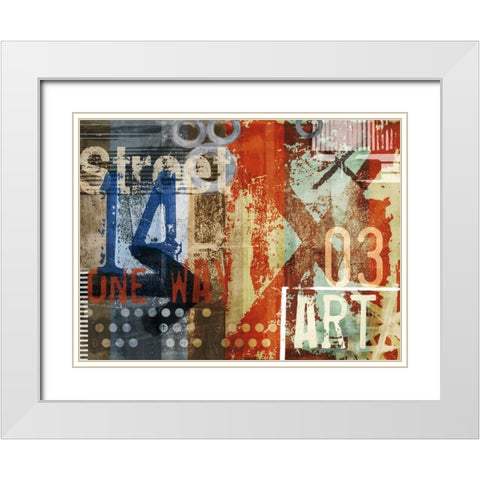 Art Type IV White Modern Wood Framed Art Print with Double Matting by Pfrommer, Sven