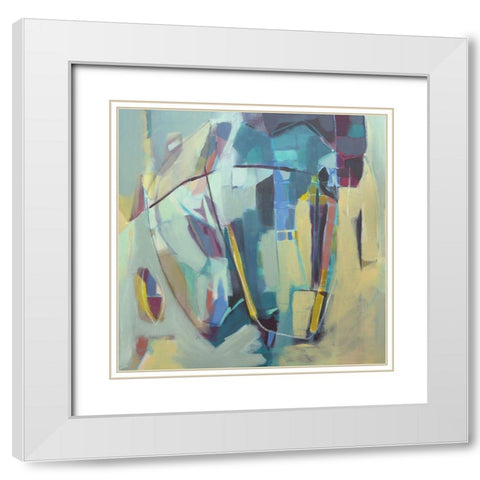 Beyond Personal Truth White Modern Wood Framed Art Print with Double Matting by Rufo, Caroline