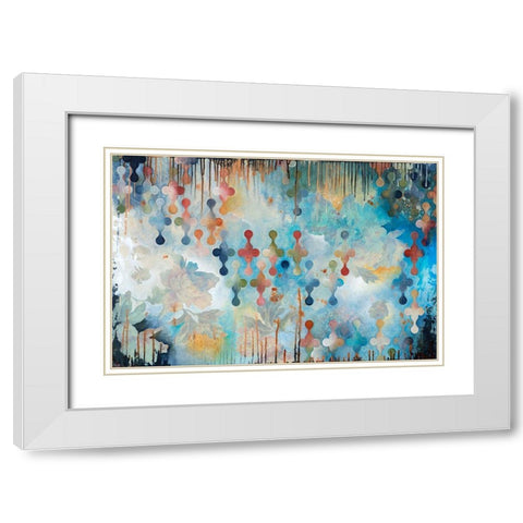 Utter Civility White Modern Wood Framed Art Print with Double Matting by Robinson, Heather Noel
