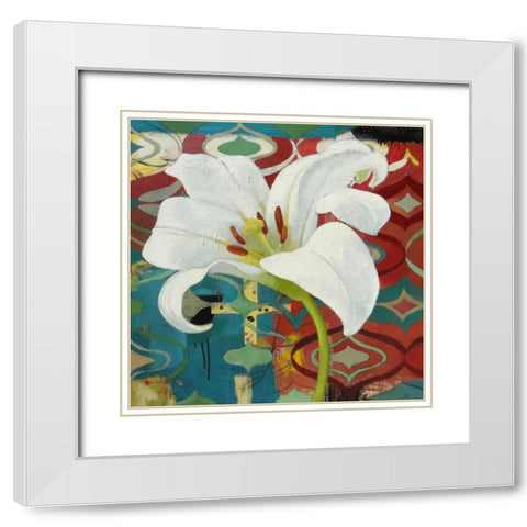 In the Spotlight White Modern Wood Framed Art Print with Double Matting by Rasmusson, Jennifer
