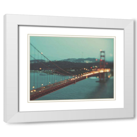 Sweet Light White Modern Wood Framed Art Print with Double Matting by Soffia, Myan