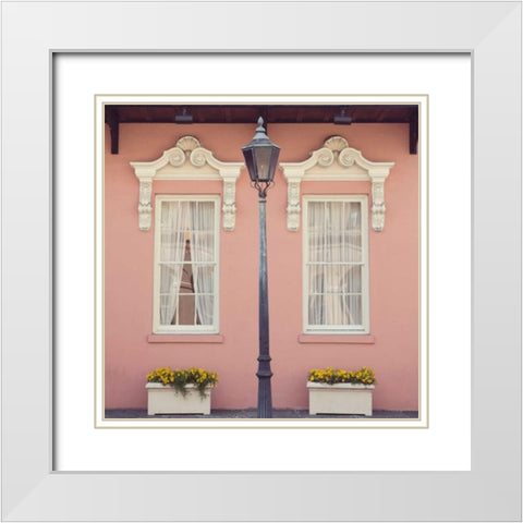 Southern Charm White Modern Wood Framed Art Print with Double Matting by Suchocki, Irene