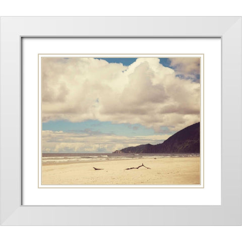 Breathe Easy White Modern Wood Framed Art Print with Double Matting by Suchocki, Irene
