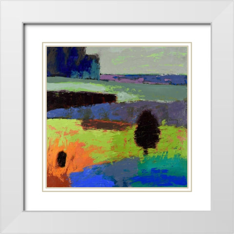 From What I Know White Modern Wood Framed Art Print with Double Matting by Schmidt, Jane