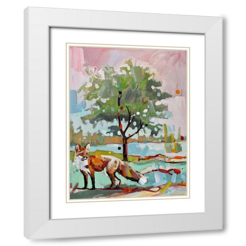 Last Chance White Modern Wood Framed Art Print with Double Matting by Swanson, Adam
