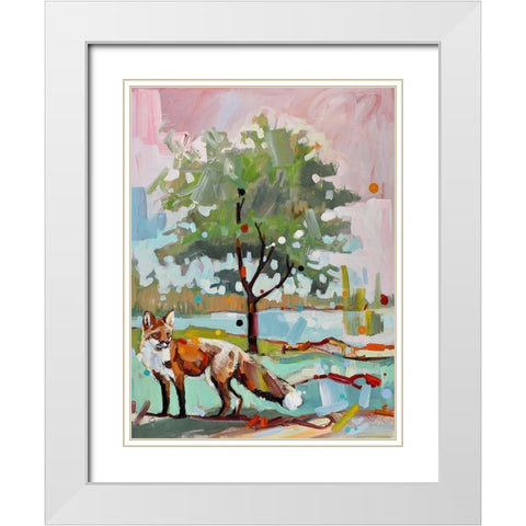 Last Chance White Modern Wood Framed Art Print with Double Matting by Swanson, Adam