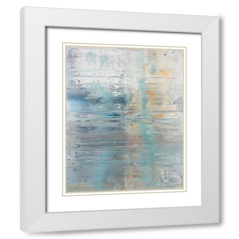 Dream Sequence No. 1 White Modern Wood Framed Art Print with Double Matting by Smach, Radek