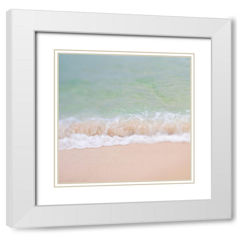 Whisper White Modern Wood Framed Art Print with Double Matting by Soffia, Myan