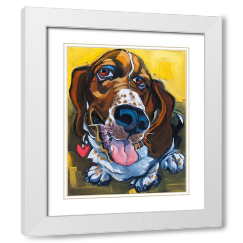 The Art of Persuasion White Modern Wood Framed Art Print with Double Matting by Townsend, Connie R.