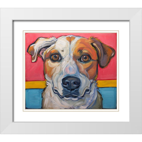 Mag 2017 White Modern Wood Framed Art Print with Double Matting by Townsend, CR