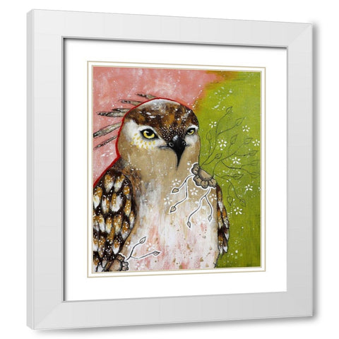 I Am Changed White Modern Wood Framed Art Print with Double Matting by The Secret Hermit