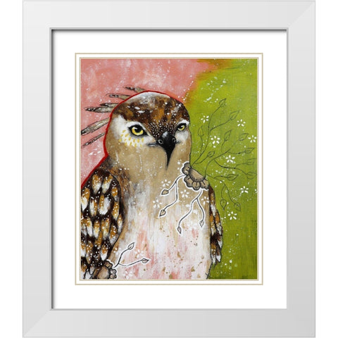 I Am Changed White Modern Wood Framed Art Print with Double Matting by The Secret Hermit