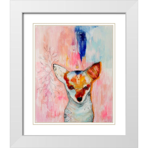 New Tricks Discovered White Modern Wood Framed Art Print with Double Matting by The Secret Hermit