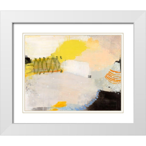 Abnormal Behavior White Modern Wood Framed Art Print with Double Matting by Tover, Jeffrey
