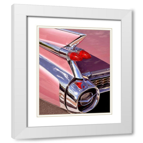 El Dorado White Modern Wood Framed Art Print with Double Matting by Vargas, Carlos