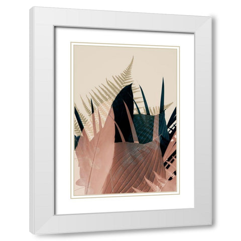 Welcome to the Jungle 26 White Modern Wood Framed Art Print with Double Matting by Winstanley, Ian