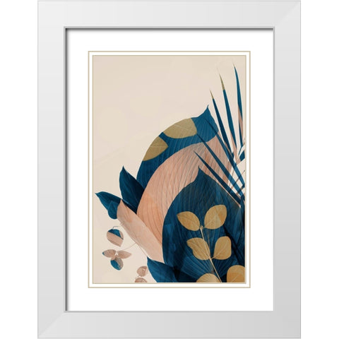 Welcome to the Jungle 27 White Modern Wood Framed Art Print with Double Matting by Winstanley, Ian