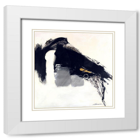 The Homestead White Modern Wood Framed Art Print with Double Matting by Wild, Beau