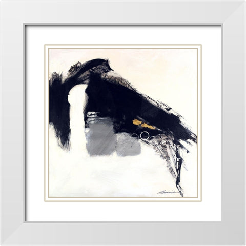 The Homestead White Modern Wood Framed Art Print with Double Matting by Wild, Beau
