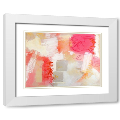 Hopeful Journeys White Modern Wood Framed Art Print with Double Matting by Wild, Beau