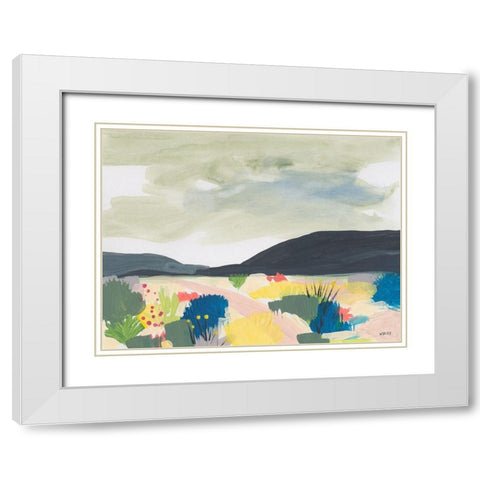 Take Root In The Arid Soil 1 White Modern Wood Framed Art Print with Double Matting by Weiss, Jan