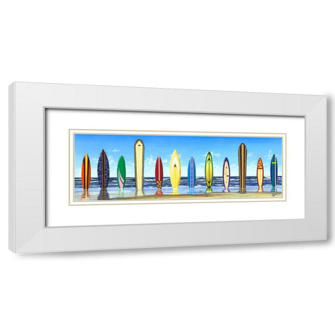 Board Stiff White Modern Wood Framed Art Print with Double Matting by Westmoreland, Scott
