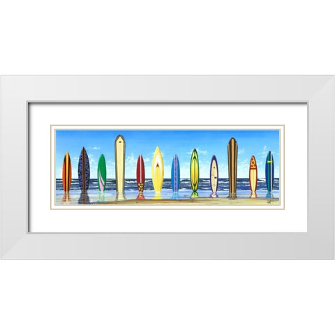 Board Stiff White Modern Wood Framed Art Print with Double Matting by Westmoreland, Scott