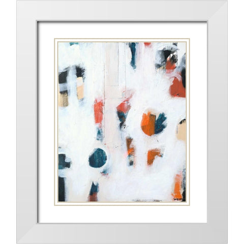 Outside Over There 1 White Modern Wood Framed Art Print with Double Matting by Weiss, Jan