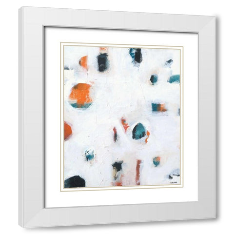 Outside Over There 2 White Modern Wood Framed Art Print with Double Matting by Weiss, Jan
