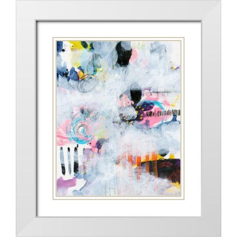 Northern Exposure 1 White Modern Wood Framed Art Print with Double Matting by Weiss, Jan