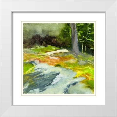 This Is the Way White Modern Wood Framed Art Print with Double Matting by Wakefield, Martha