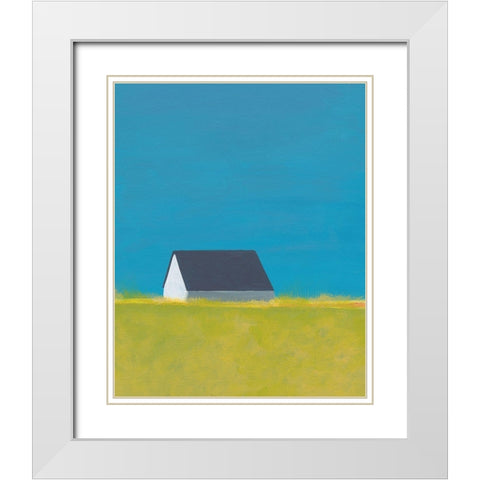 Its a Farmhouse White Modern Wood Framed Art Print with Double Matting by Weiss, Jan