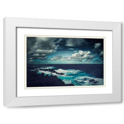 Wild Atlantic White Modern Wood Framed Art Print with Double Matting by Wuestenhagen, Dirk