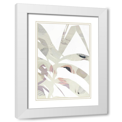 Inspired By Nature No. 2 White Modern Wood Framed Art Print with Double Matting by Zinna, Lisa