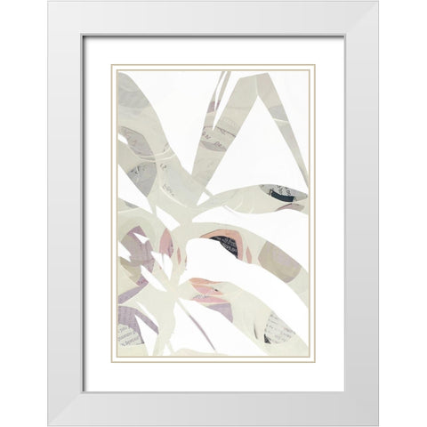 Inspired By Nature No. 2 White Modern Wood Framed Art Print with Double Matting by Zinna, Lisa