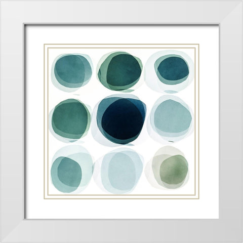 Its All About Me White Modern Wood Framed Art Print with Double Matting by Zinna, Lisa