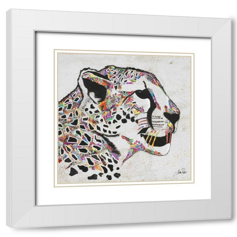 Serengeti Plains I White Modern Wood Framed Art Print with Double Matting by Ritter, Gina