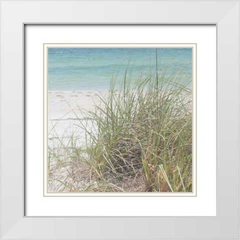Ocean Air II White Modern Wood Framed Art Print with Double Matting by Bryant, Susan