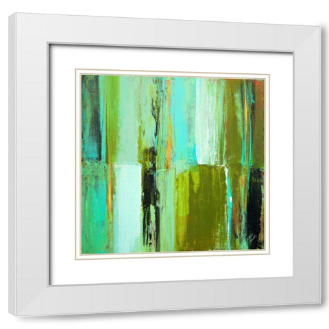 Deepest Strengths White Modern Wood Framed Art Print with Double Matting by Loreth, Lanie