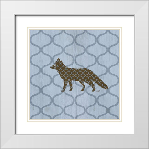 Rustic Nature IV White Modern Wood Framed Art Print with Double Matting by Metz, Andi