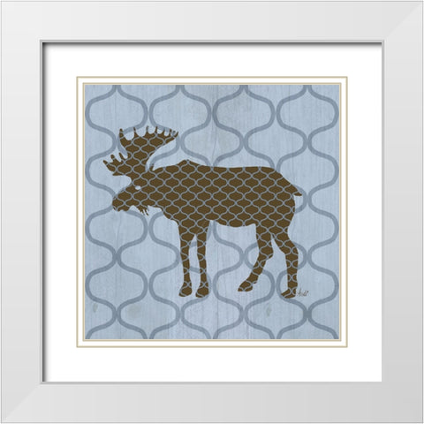Rustic Nature II White Modern Wood Framed Art Print with Double Matting by Metz, Andi