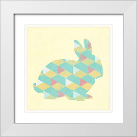 Patterned Nature II White Modern Wood Framed Art Print with Double Matting by Studio, Sd Graphics